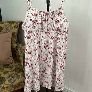 1X Floral Pink Dress by Wallflower